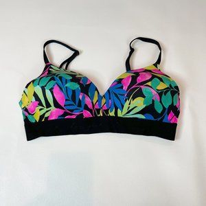 NWOT Victoria's Secret PINK Bra 34C Wear Everywhere Wireless Tropical B355